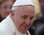 Papst Franziskus während der Generalaudienz auf dem Petersplatz am 9. Dezember 2015.