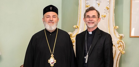 Wien: Erzbischof Grünwidl empfängt orthodoxen Metropoliten Isaak